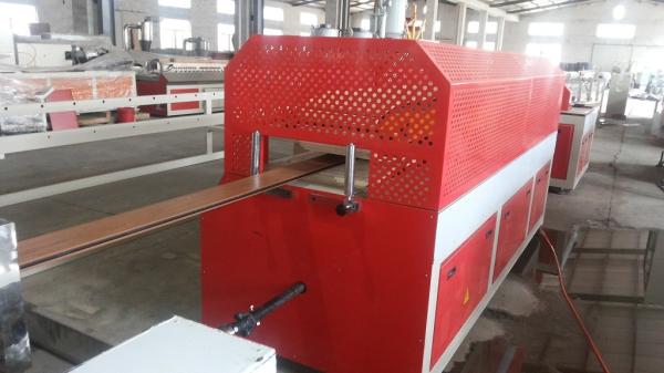 Cheap Semi Automatic Plastic Sheet Extrusion Line For WPC Door / Windowsill Board for sale
