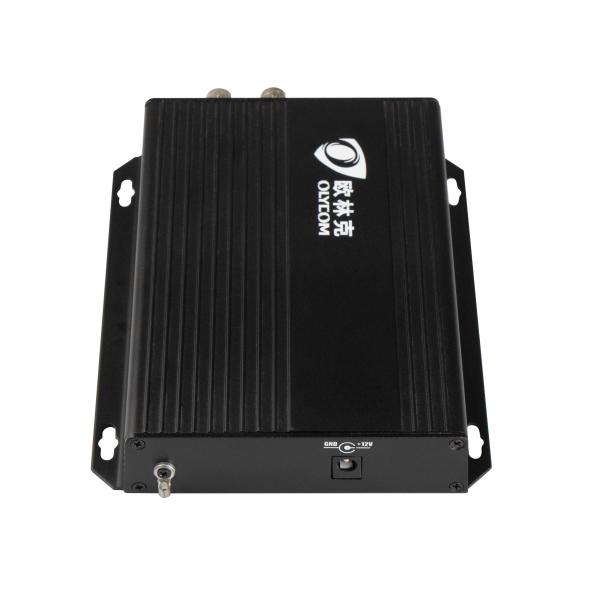 Cheap 3G-SDI Video Optical Transmitter Receiver BNC Port With 2 SDI Output DC12V SFP Slot for sale