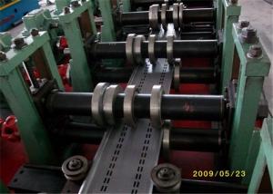 Shelf Panel Double Layer Roll Forming Machine 1-3mm Plate Thickness Gear Driver
