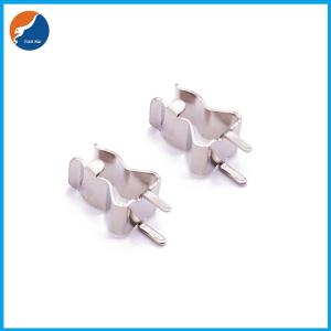 China SL630N Board Nickel Tin Plated Type Rivet 2 Pin 5.2x20mm Cartridge Glass Ceramic Tube PCB Fuse Clip on sale