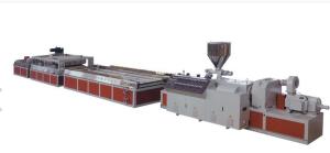 Best PVC + Wood Foamed Composite Board Extruder / Wood Plastic Composite Machinery wholesale
