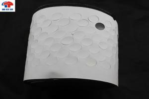 Best White Magic Self - Stick Hook And Loop Tape Coin Shape , Eco Friendly nylon wholesale