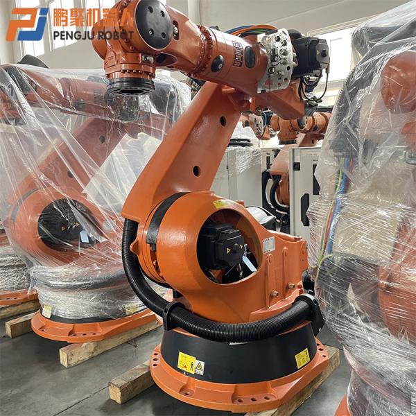 Cheap KR210 Palletizing Robot with Used Kuka Robot and 2700 Mm Maximum Reach Industrial Robot Handling Palletizing Casting for sale