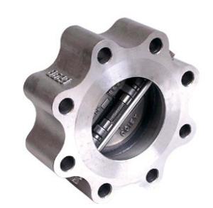 Automatic Dual Plate Lug Check Valve , Non Return Valve Fast Closing Design