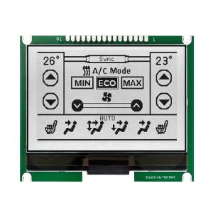 240X160 Graphic LCD Module FSTN Positive Display With White Backlight ST7529