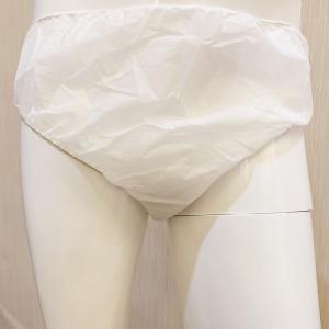 Best Unisex Double Layer Crotch Elasticated Nonwoven Underwear Disposable PP Triangle Shaped wholesale