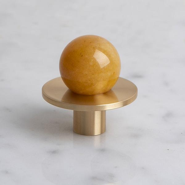 Cheap Circular Shape Handle Solid Brass Cabinet Knobs Drawer Handle Dresser Pull for sale