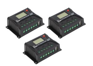 China Lead Acid Battery 12v Battery Charge Controller With LCD Display Bluetooth on sale