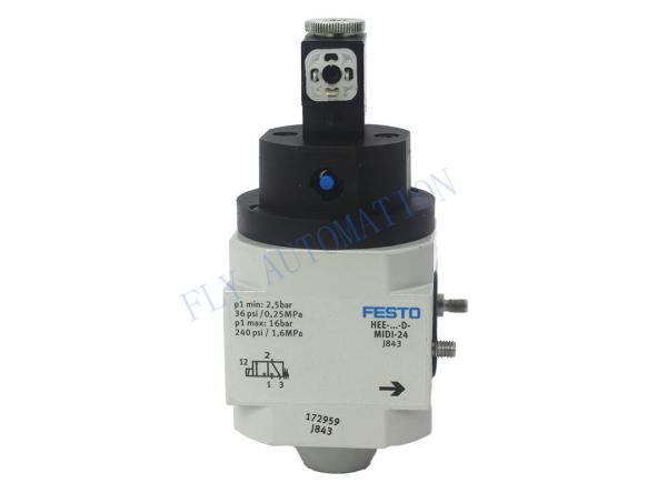 Cheap FESTO 172959 HEE-D-MIDI-24 On Off Valve 172956 HEE-D-MINI-24 for sale