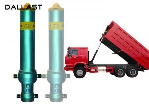 Best 3 4 5 Stage Long Stroke Hydraulic Cylinder Lifting 13 - 90 Ton Dump Truck Tipper wholesale