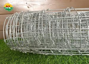 China 120cm Hinge Joint Mesh , 74kg Galvanized Fence Roll For Cattle Farming on sale