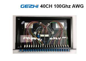 Best 40 Channels Arrayed Waveguide Grating Passive Optical Network Rackmount Module wholesale