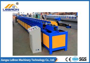 T Profile Shutter Door Roll Forming Machine GI And GL Material 12~15m/min Forming Speed