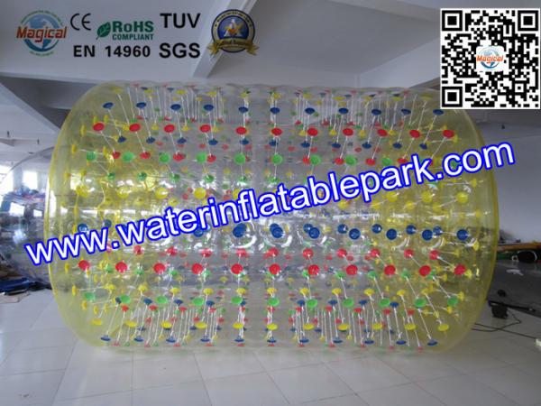 Cheap Grass / Ground  Inflatable Ball To Roll In , Human Rolling Ball for sale