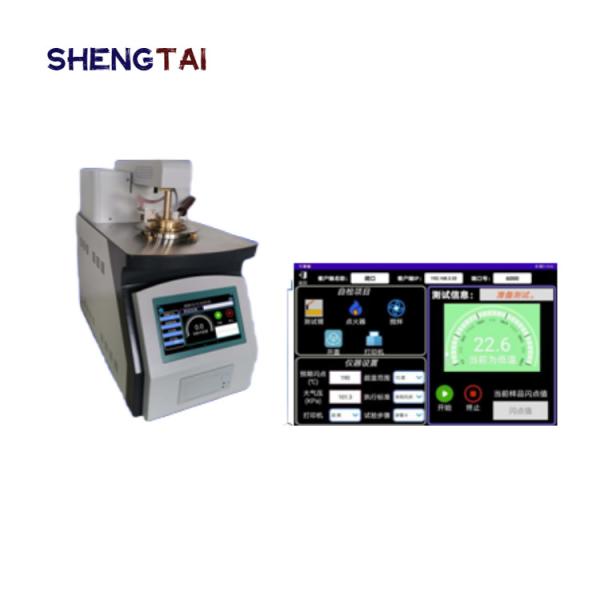 ASTM D93 Petroleum Testing Instruments Intelligent Closed Flash Point Tester