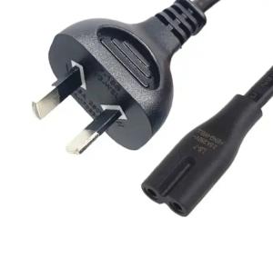 China 2 Pin Power Plug Australia Power Cords Extension Cords Australia SAA Power Cables on sale