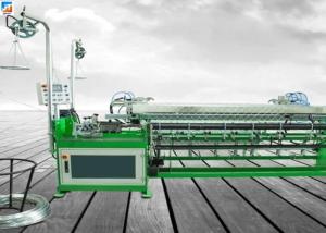 China Galvanized Hurricane 5.5Kw Diamond Mesh Making Machine on sale