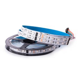 China High Bright DC24V Addressable LED DMX Lighting 512 12v Addressable Rgb Led Strip For Bars KTV ETC on sale