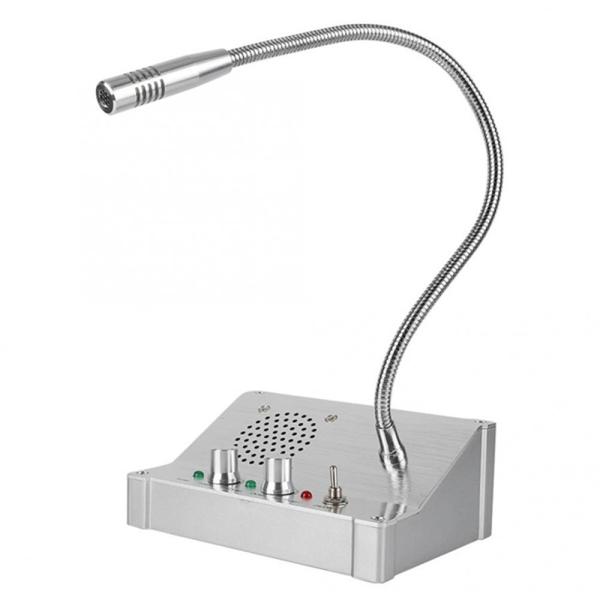 Cheap Counter Interphone Window Intercom System 60Hz Dual Way Speaker Window for sale