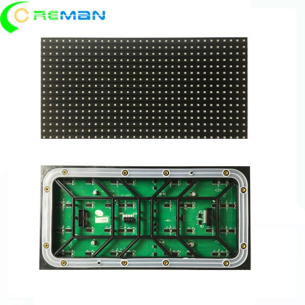 Cheap High Brightness P10 Full Color LED Module 1/2S , LED Matrix Display Module for sale