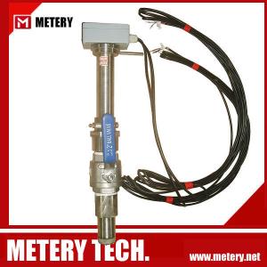 China Insertion type electromagnetic flow meter MT100E series 24VDC 0.5% accuracy PTFE on sale