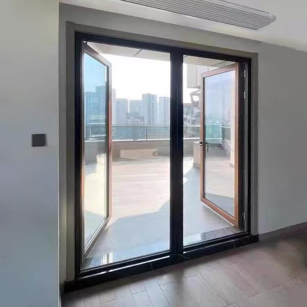 Cheap Barrier Free Trackless Screen Door Mosquito Net Folding Window for sale