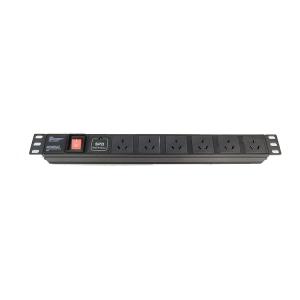Best Argentina Type Power Distribution Units Master Switch 6 Way 1U Server Rack wholesale