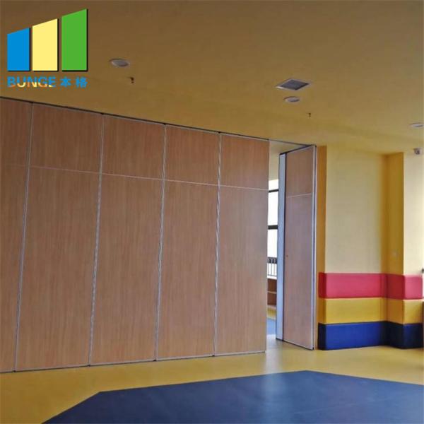 Cheap Operable Foldable Sliding Office Sound Proof Partitions Laminate Surface for sale