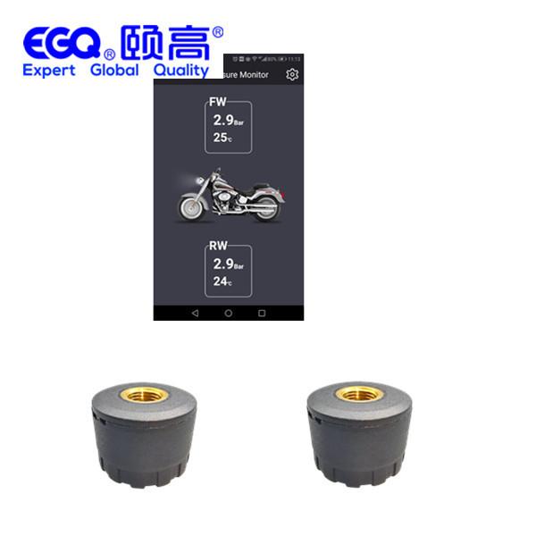Cheap APP 2 External Sensor Bluetooth Motorcycle TPMS System for sale