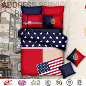 Best USA flag bedding sheet sets,china home textiles factory,Sell bed sets in bulk! wholesale