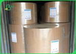 Best Eco Friendly Kraft Paper Jumbo Roll 120gsm Customized Size For Fast Food Wrapping wholesale