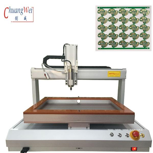 Cheap Desktop Single Bench PCB Router Machine With High Speed Cutting Long Service Life for sale