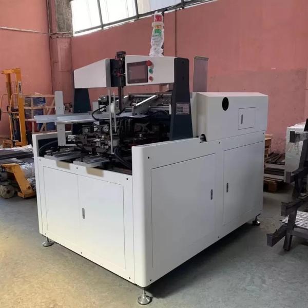 Cheap 2KW Automatic Paper Box Corner Pasting Machine for sale