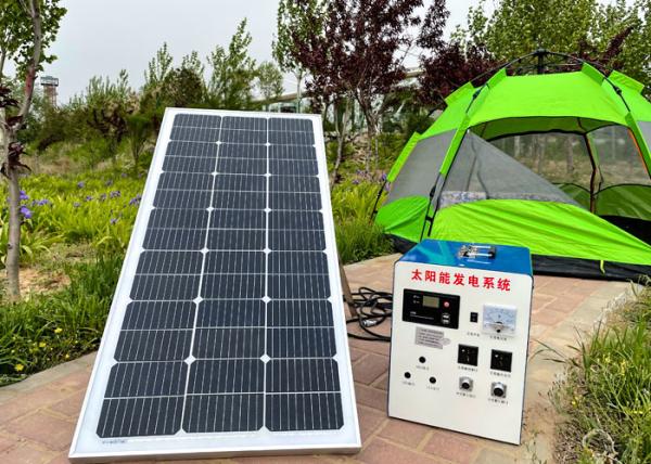 Cheap Home Solar Power Battery Storage System 100MAH 220V 5A Mini Solar Energy Generation System for sale