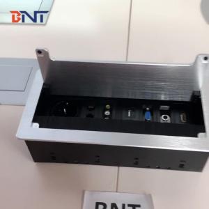Best Smart office use cable management brush power data table outlet box wholesale