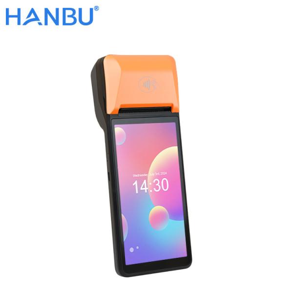 Cheap Mobile Handheld Android POS System Terminal Manufactures Touch Screen Pos With Printer Payment Machine for sale