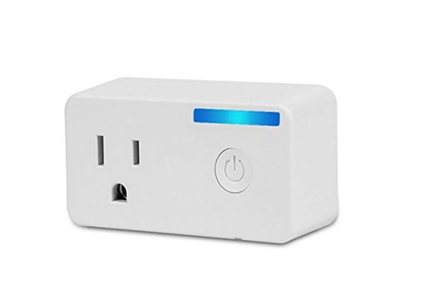 Cheap White Wifi Smart Power Switch / Plug Socket Outlet 16A App Google IFTTT Energy Monitoring for sale