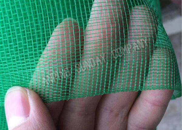 Cheap High Density Green Mesh Netting , Anti Hail Garden Insect Netting 3 * 50m for sale