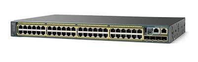 Cheap 512 MB Standard Memory 48 Port Poe Switch , Twisted Pair Cisco 48 Port Switch for sale