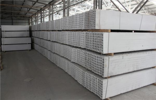 Cheap High Density Concrete Precast Hollow Core Wall Panels 2700×600×100mm for sale