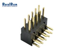 Best ISO9001 10P PBT Double Row Pin Header PA6T LCP Board To Board Connector wholesale