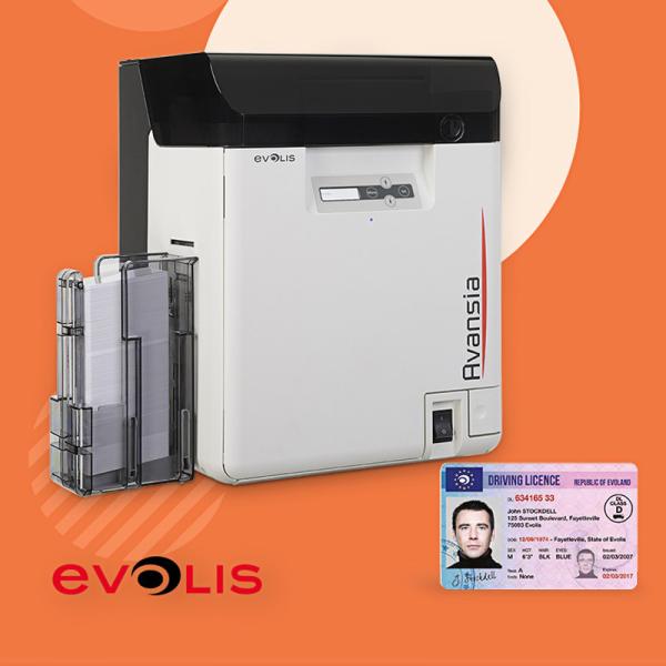 Cheap Double / Single Sided Desktop Card Printer Custom Identification Card Printer for sale