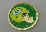 Green Bay Packers Personalized Coins By Brass Struck With PVC Bag Packing