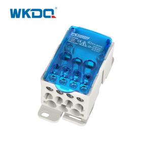 China UKK Din Rail Power Distribution Block Box UKK 500A 54mm Installation Hole on sale