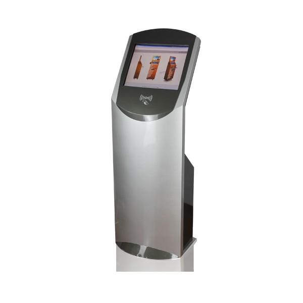 Cheap High Extensibility Touch Screen Information Kiosk Real Time Encrypted Data Transmission for sale