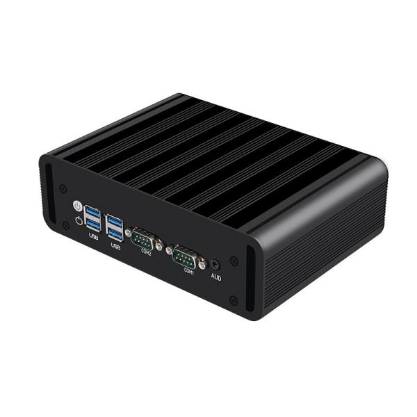 Cheap Intel Core i3 i5 i7 Processors Fanless Industrial Mini PC With 2LAN 2COM RS485 for sale