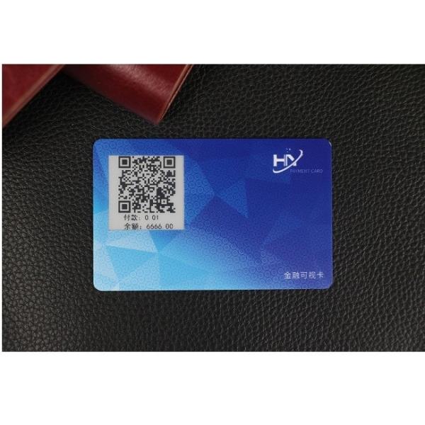 Cheap Visual Keys OTP Smart Card NFC SOS One Button Call Thickness 1.2mm for sale