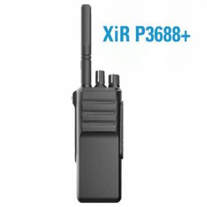 China XIR P3688+ Handheld Digital Analog GPS Function DMR Emergency Two Way Radio on sale
