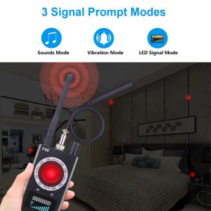 China Bug Finder GPS Signal Laser Lens RF Tracker Anti Spy Detector on sale