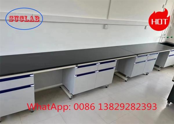 Cheap Chemical Resistance Laminate Laboratory Workbench Manufacturer with C Frame Design and Exceptional Customer Service for sale